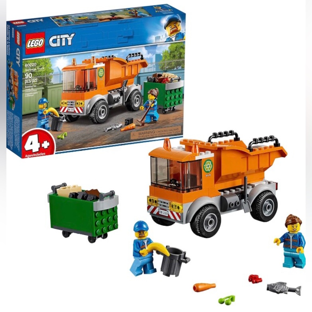 LEGO City Great Vehicles Recycling Truck Set Construction Brick Building Kit